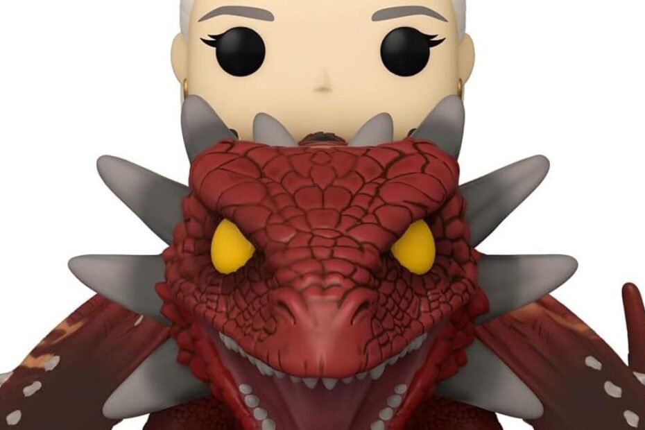 Nova coleção de Funko Pops da segunda temporada de House of the Dragon chega às lojas.