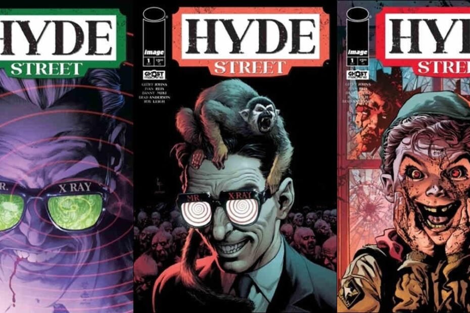 Nova franquia de terror revela capas e detalhes do Universo Horrífico de Hyde Street