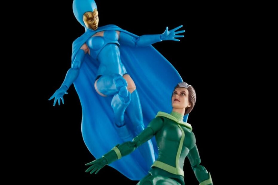 Nova Parceria: Marvel Legends Destiny e Rogue em um único pacote exclusivo, disponível a partir de 11 de julho.