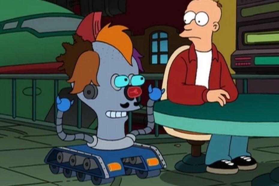 Robô Assustador de Futurama Enlouquece Fãs Online