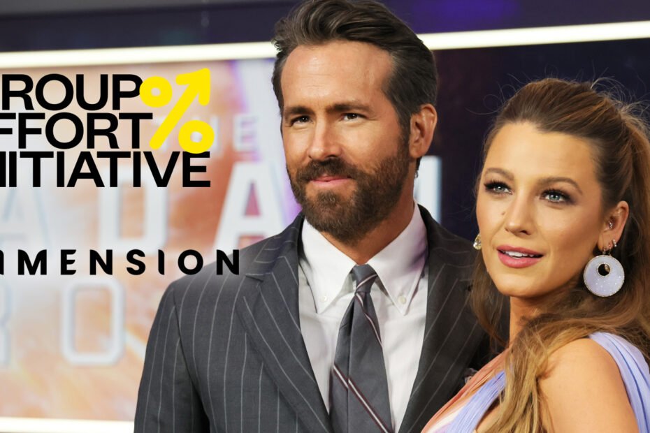 Ryan Reynolds e Blake Lively se unem à Dimension e DNEG 360 para programa de mentoria Rise Up no Reino Unido