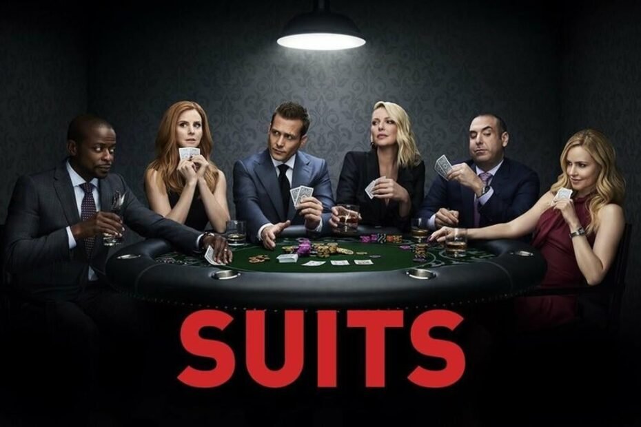 "Suits retorna às paradas da Netflix após a estreia da última temporada"