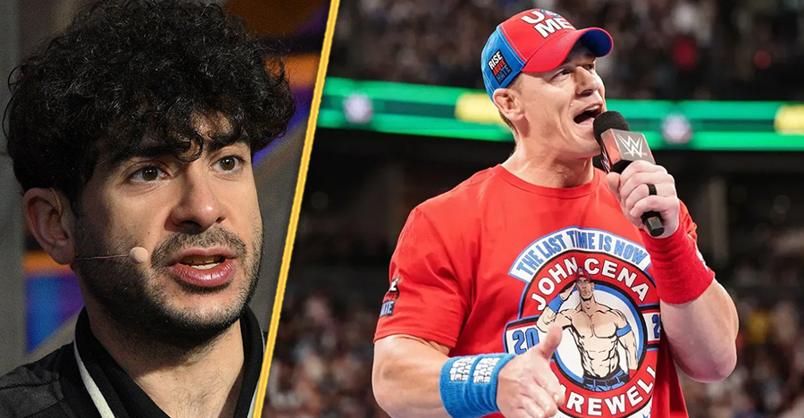 Tony Khan elogia John Cena antes de sua turnê de despedida da WWE