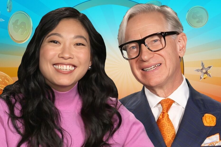 Awkwafina não planejava estar a 50 pés do chão, mas é onde estamos