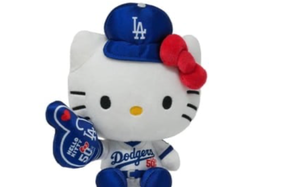 Colaboração Hello Kitty x LA Dodgers anunciada