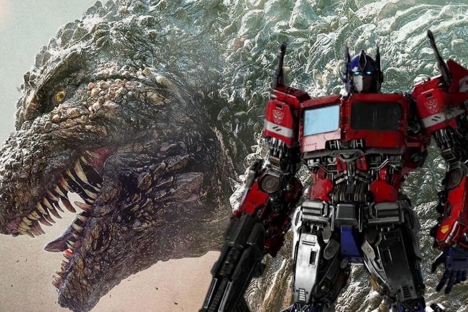 Gigantes se Unem: a Fusão Épica de Godzilla e Transformers