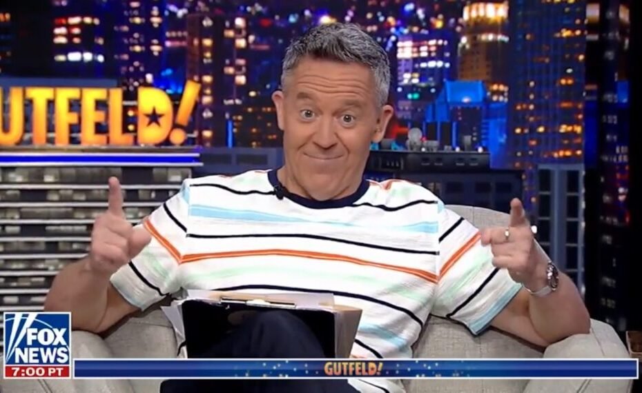 Gutfeld supera Colbert e lidera audiência no late night