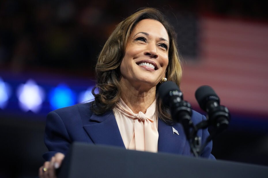 Kamala Harris destaca-se ao falar no último dia da Convenção Nacional Democrata de 2024