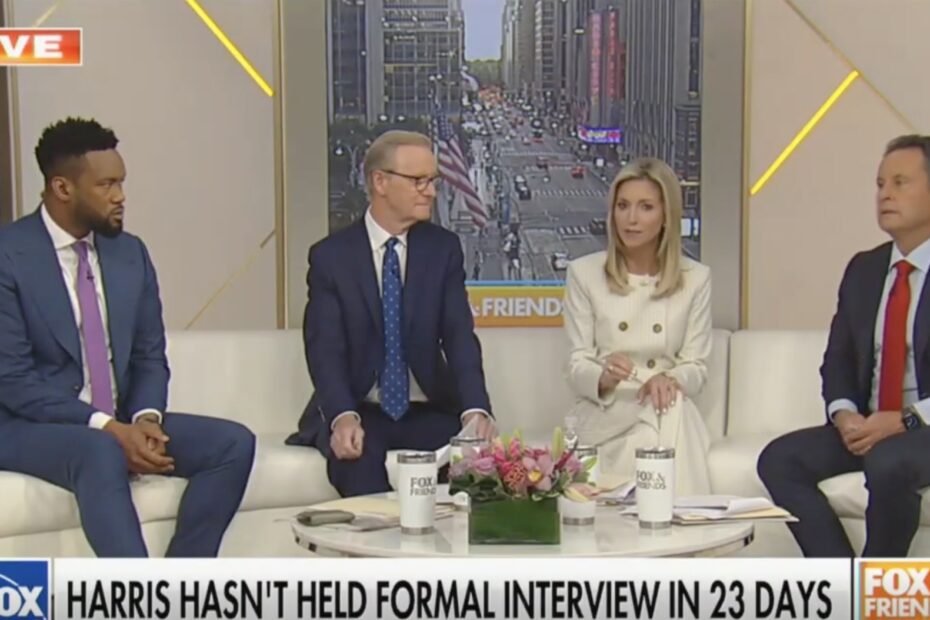 Kamala Harris se destaca e Fox & Friends surta