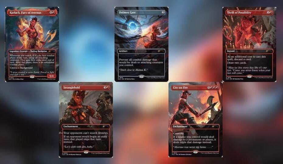 Karlach's Fúria: Cartas Secretas Reveladas em Magic: The Gathering