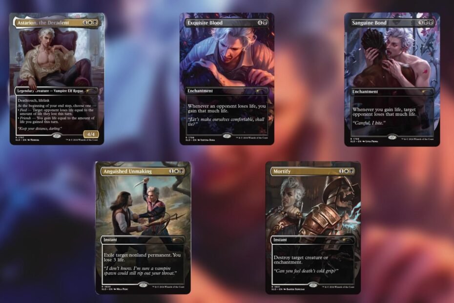 "Magic: The Gathering revela cinco Secret Lairs - Cards da Sede de Astarion"