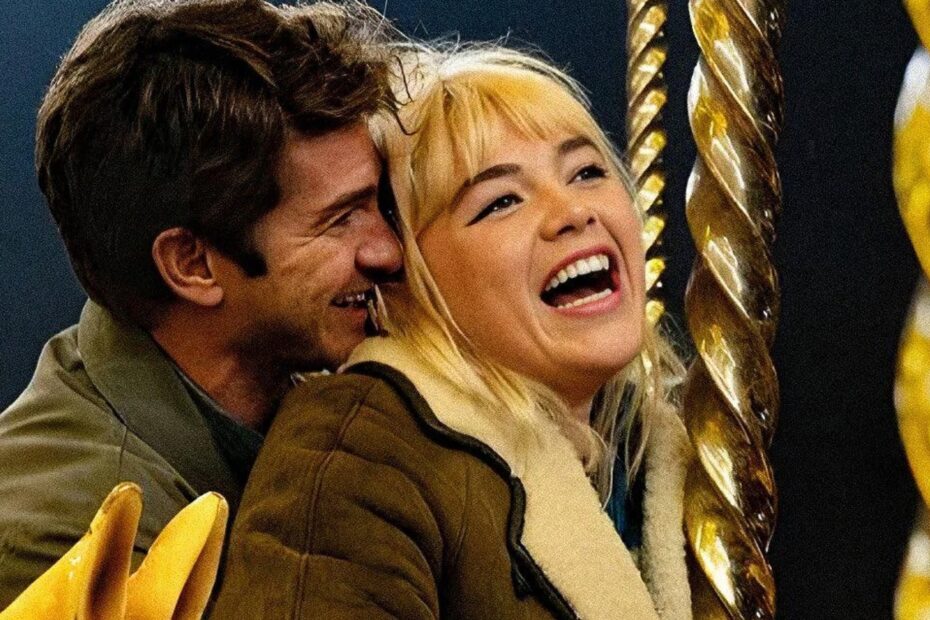 Andrew Garfield e Florence Pugh estão confirmados no elenco de "We Live in Time" O novo filme de Andrew Garfield e Florence Pugh desencadeou o meme mais amaldiçoado que você já viu