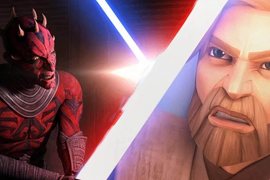 Obi-Wan Kenobi: Um Momento Sombrio com o Sabre de luz Vermelho