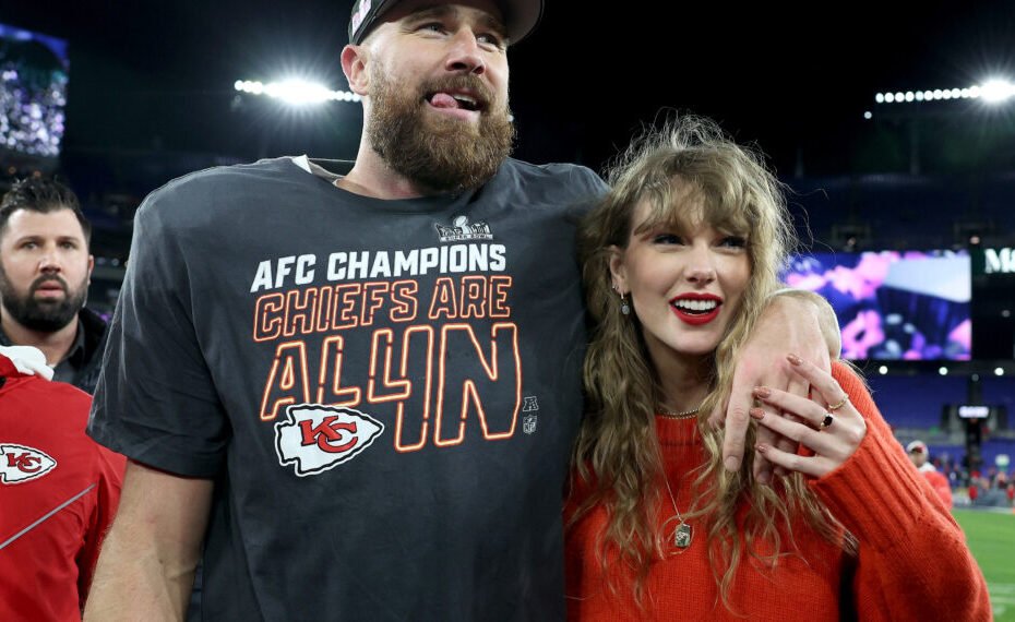 Rumores de noivado entre Travis Kelce e Taylor Swift agitam fãs