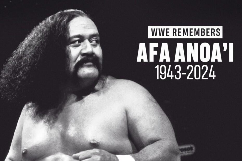 A WWE prestou homenagem ao lendário Hall da Fama, Afa Anoa'i, durante o SmackDown desta semana. Afa Anoa'i, que fazia parte da famosa família Anoa'i, faleceu na terça-feira aos 76 anos. A WWE transmitiu um vídeo em sua homenagem, destacando suas conquistas e contribuições para o mundo do wrestling profissional. WWE presta homenagem a Afa Anoa'i, membro do Hall da Fama, no SmackDown.