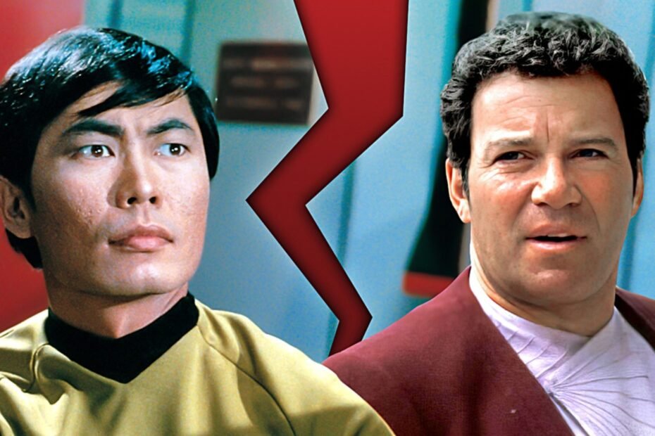 A Rivalidade entre George Takei e William Shatner em Star Trek