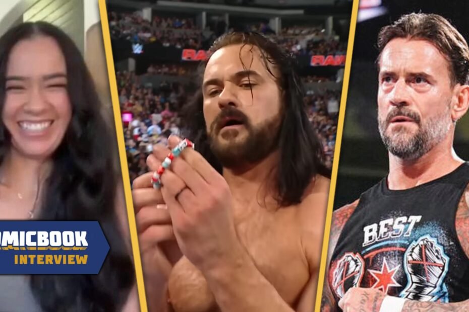 AJ Mendez fala sobre a trama entre CM Punk e Drew McIntyre