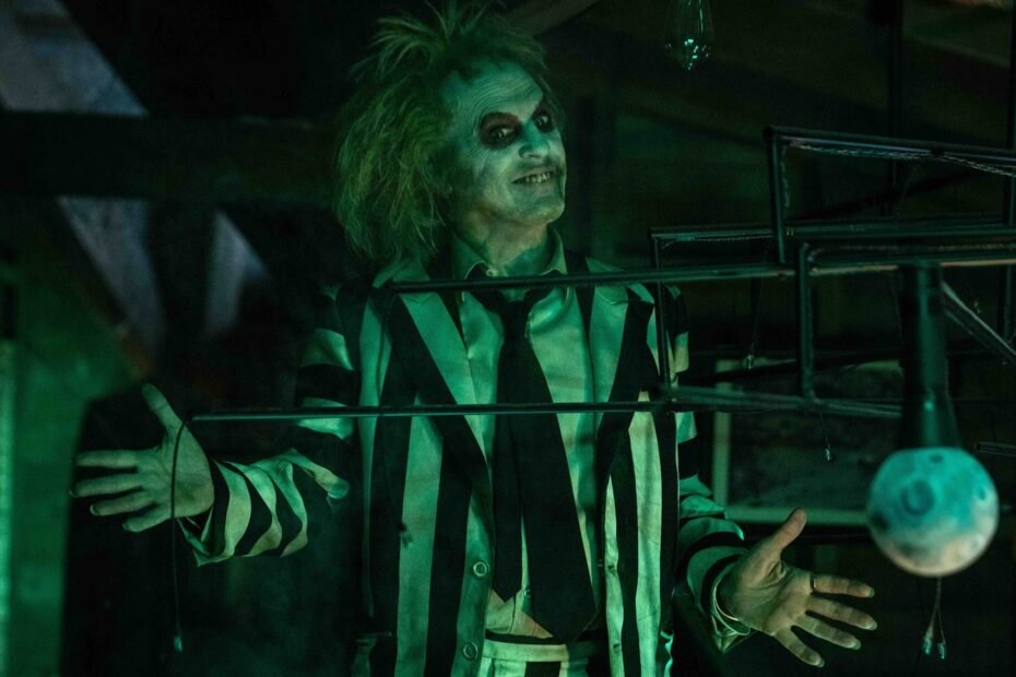 Beetlejuice conquista recorde nas bilheteiras do cinema