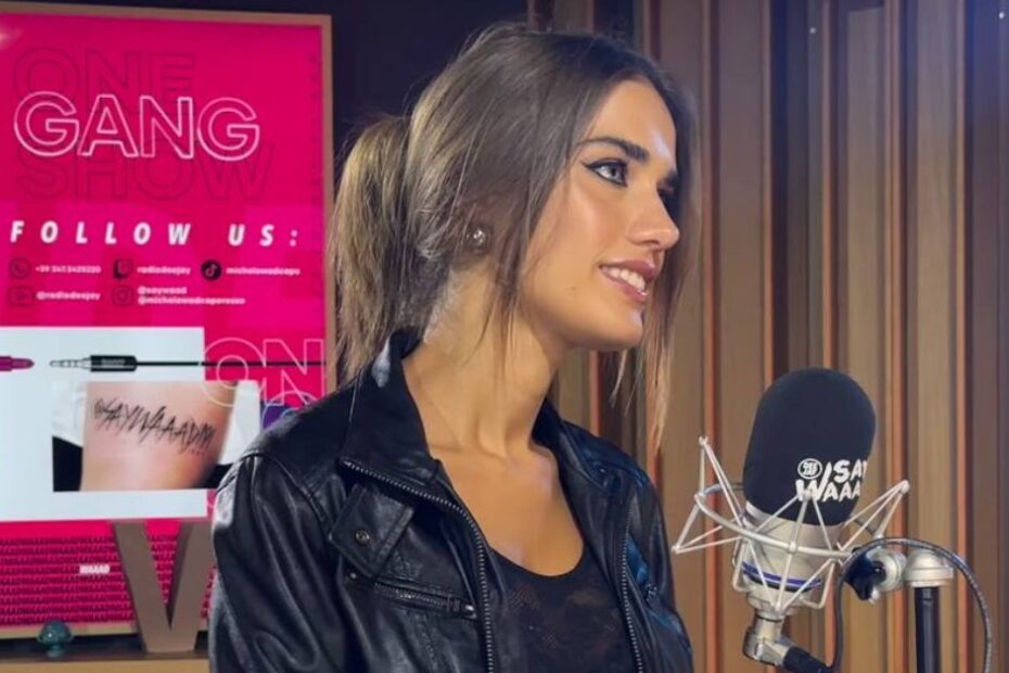 Clara apresenta "Nero gotico" e provoca Wad na rádio DEEJAY
