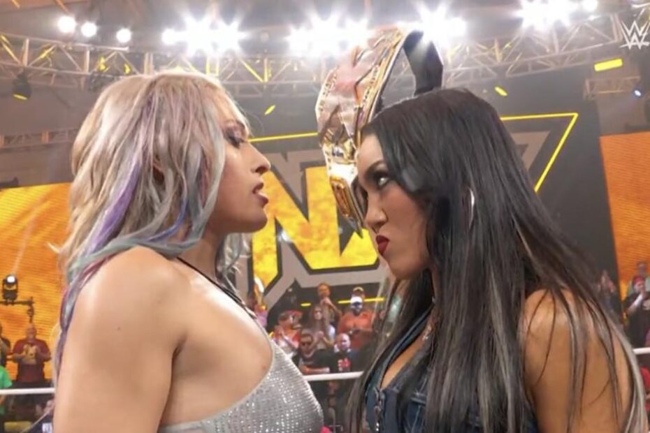 A WWE anunciou uma grande luta pelo título feminino do NXT, que será realizada no dia 31 de outubro de 2023, durante o evento Halloween Havoc. A campeã Roxanne Perez enfrentará Giulia, uma das principais lutadoras da promoção italiana. Confronto épico: Roxanne Perez e Giulia duelam no NXT