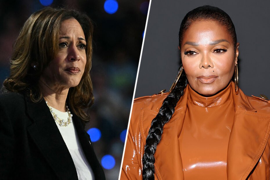 Desentendimento entre Janet Jackson e comentários sobre Kamala Harris