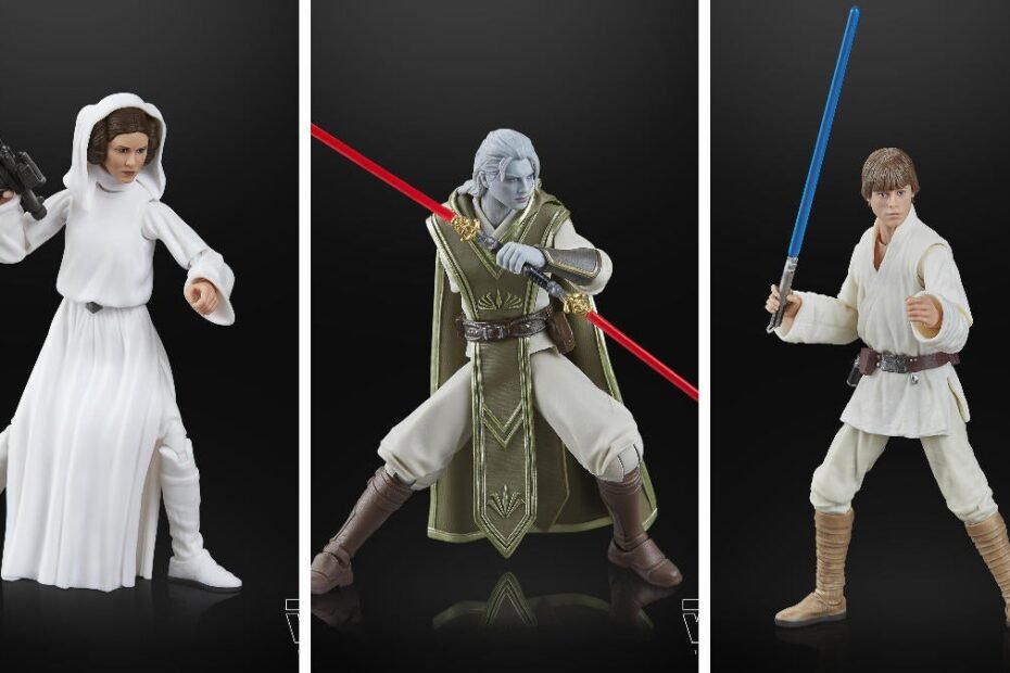 Figuras de Luke, Leia e Dagan Gera em promoção agora!