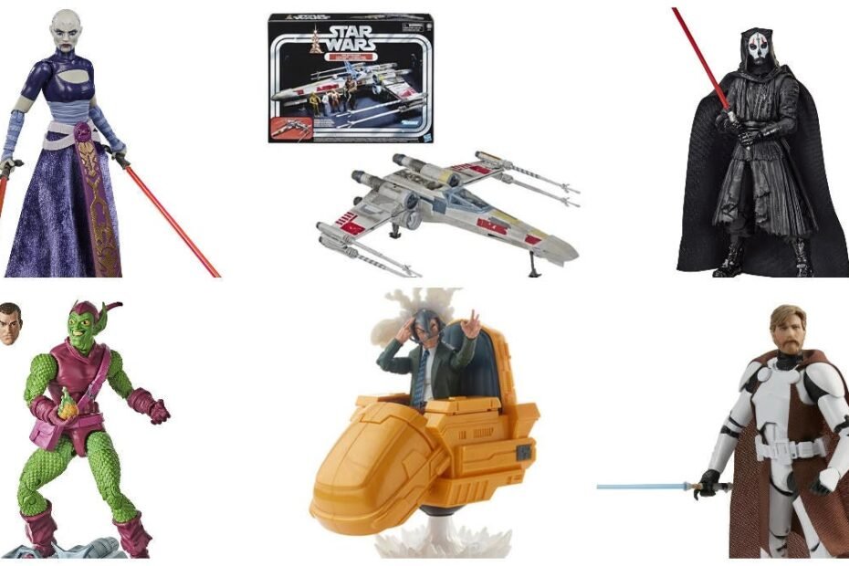 Hasbro traz de volta figuras do Marvel Legends e Star Wars Black Series difíceis de encontrar