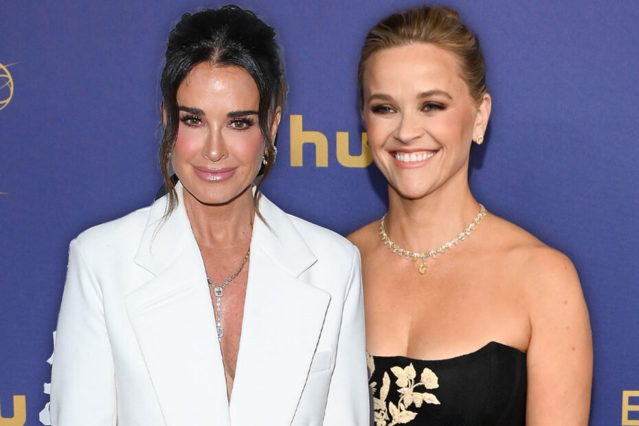 Kyle Richards revela parceria com Reese Witherspoon nos Emmys