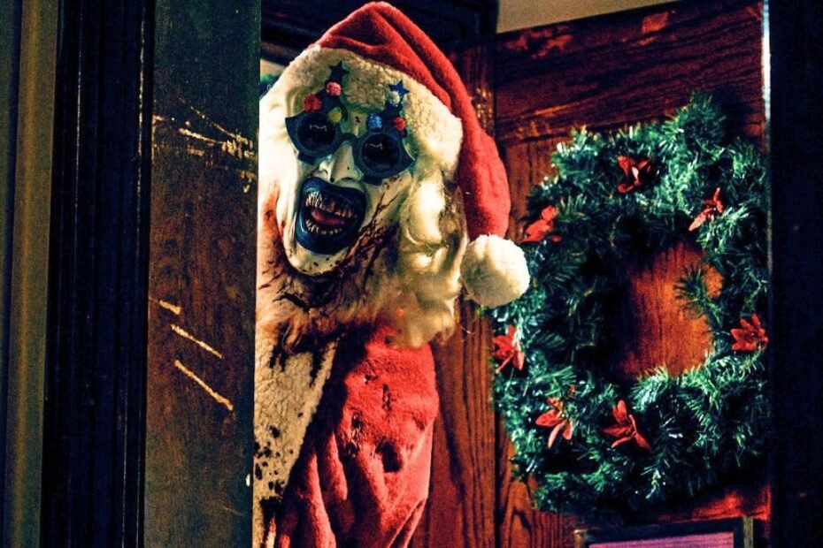 Natal Sanguinário: Novos Pôsteres de Terrifier 3 Revelam Terror