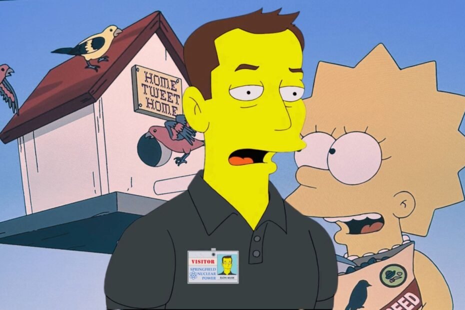 O Simpático Futuro: Previsões de Musk em Os Simpsons