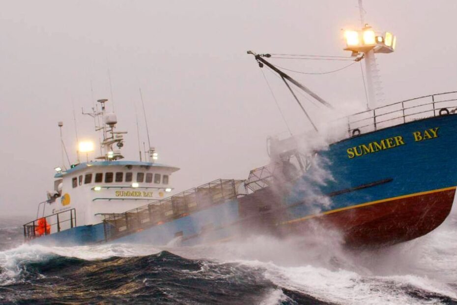 Os desafios de pescar no temido mar de Bering