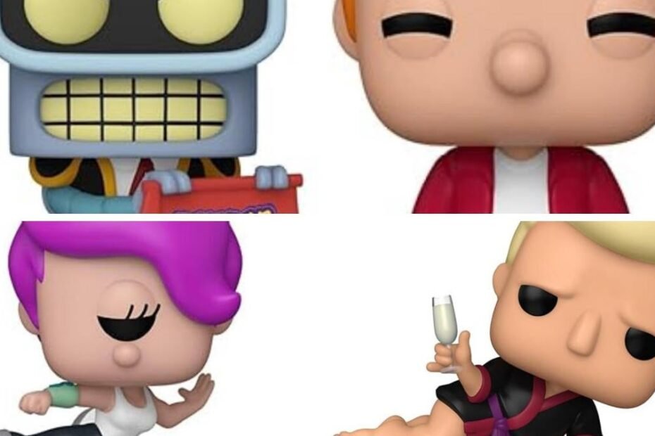 Os Pop Funko de Futurama Estão de Volta com Novas Figuras