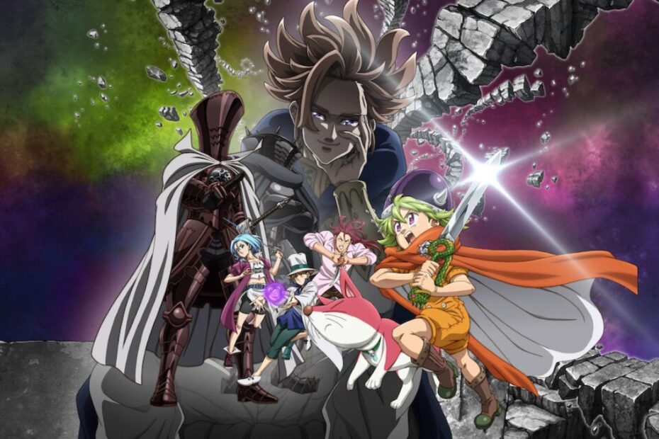 **The Seven Deadly Sins: Four Knights of the Apocalypse - Temporada 2** Retorno épico dos Heróis em A Nova Temporada de Sete Pecados