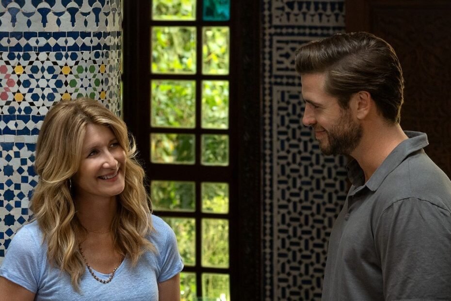 Romance e redescoberta: Laura Dern e Liam Hemsworth brilham em Lonely Planet