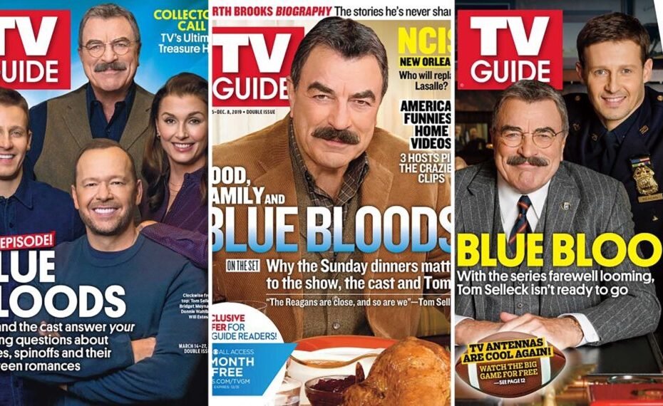 Uma Retrospectiva das Capas de Blue Bloods na TV Guide