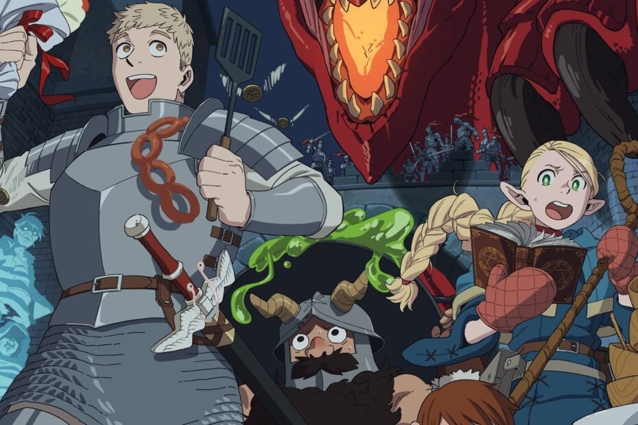 "Delicious in Dungeon Conquista Prêmio de Melhor Manga"