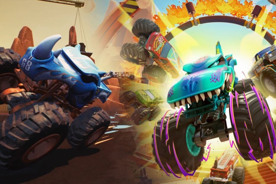 Hot Wheels Monster Trucks: O novo jogo de acrobacias e destruição