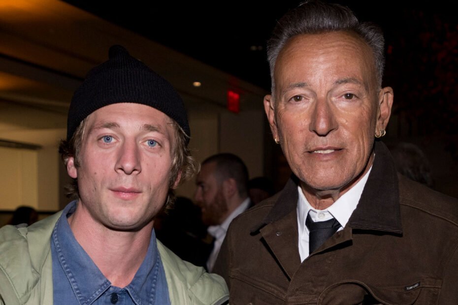 Jeremy Allen White prestigia estreia de documentário sobre Bruce Springsteen