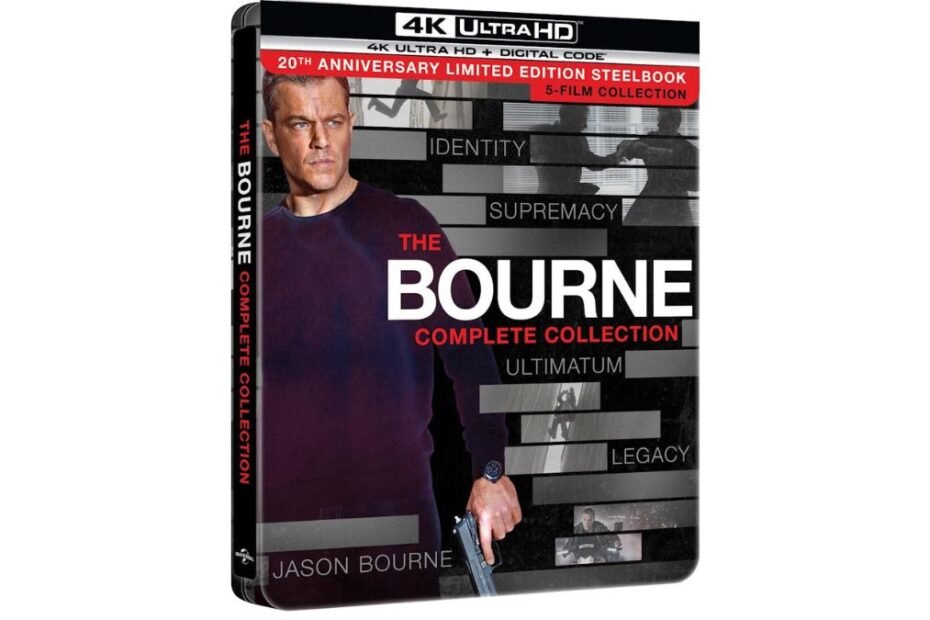 Aventura Sem Fim: A Volta da Coleção Bourne em 4K!