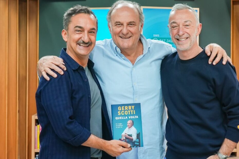 Gerry Scotti revela histórias e emoções em novo livro