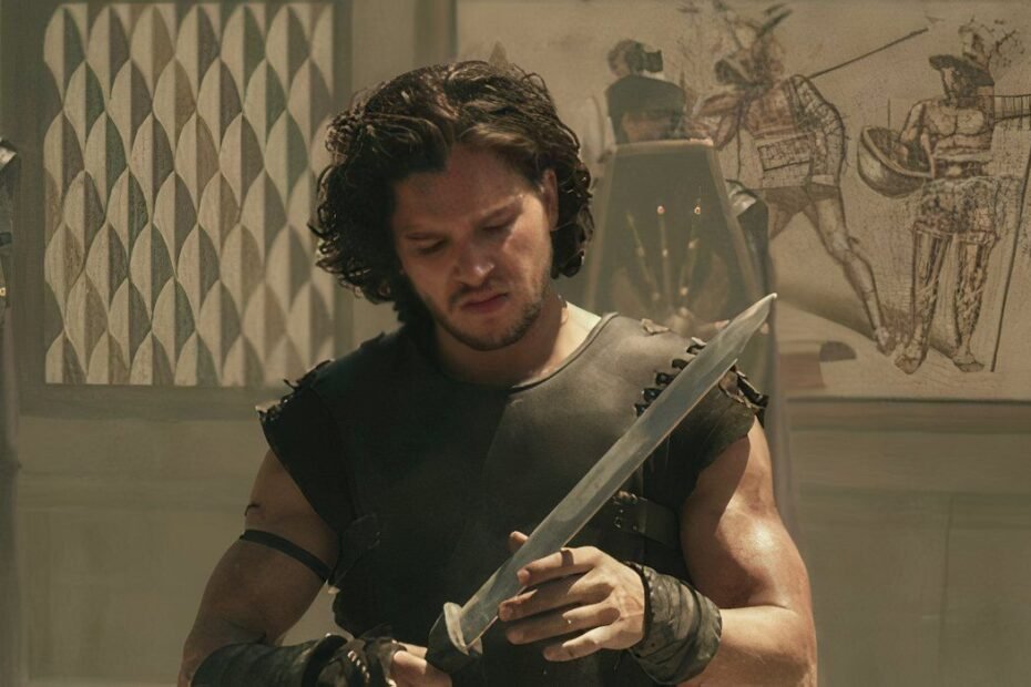 "Kit Harington em Pompeia: Aventura em meio a erupção vulcânica"