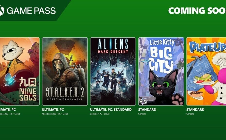 Novos jogos do Xbox Game Pass para o fim de novembro confirmados