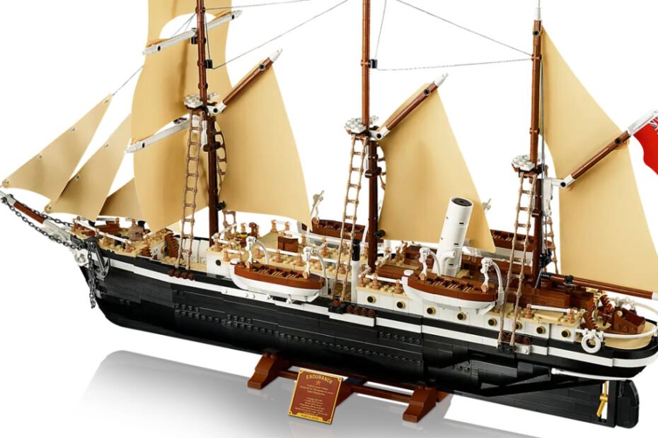 O legado de Shackleton em LEGO: Aventura e sobrevivência na Antártida!