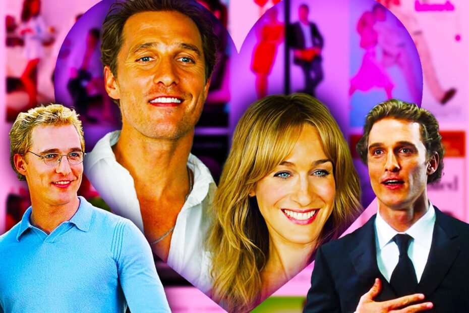 Os Melhores e Piores Romances de Matthew McConaughey