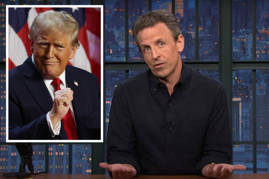 Reflexões de Seth Meyers sobre a divisão da opinião pública