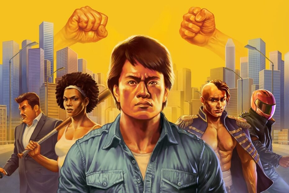 Um jogo que mistura artes marciais de Jackie Chan e Yakuza