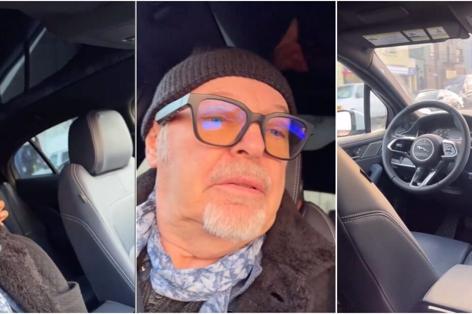 Vasco Rossi vive a experiência do futuro em robotaxi em LA