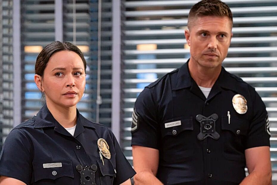 **Os Desafios do Romance de Tim e Lucy em The Rookie** Desentendimentos e reencontros: O futuro de Chenford em The Rookie