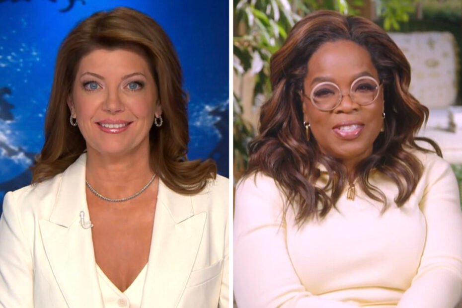 Despedida emocionante de Norah O'Donnell na CBS com Oprah