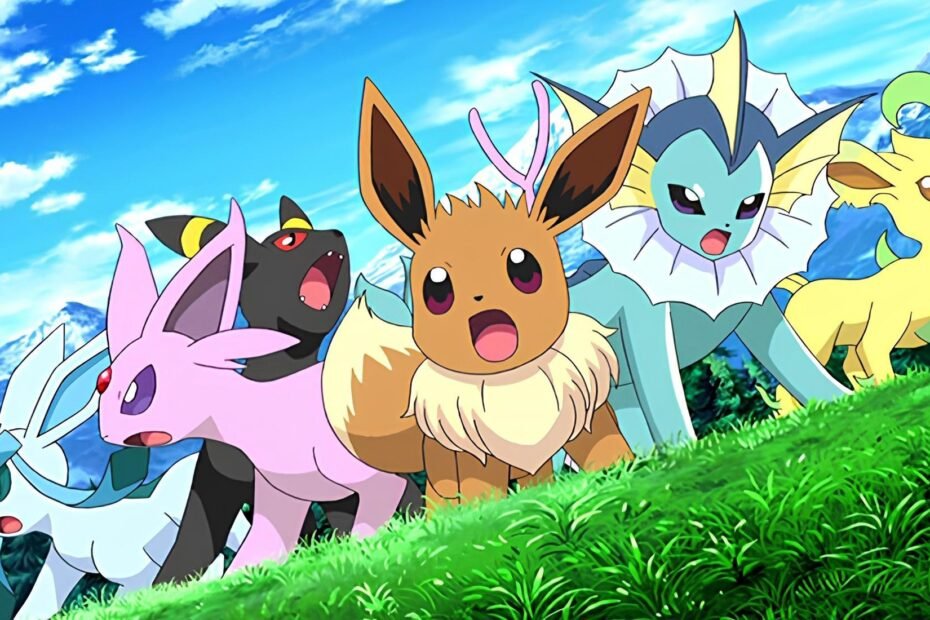 Eevee brilha, mas Flareon fica de fora na nova coleção!